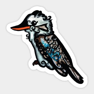 Australian Native Bird - Kookaburra Sticker